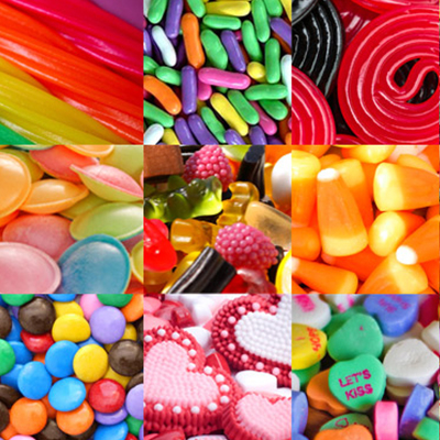 Candies packing