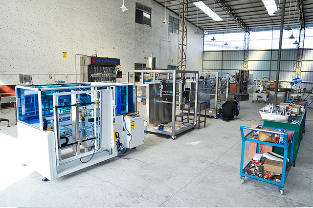 continuous ice pack packing machine